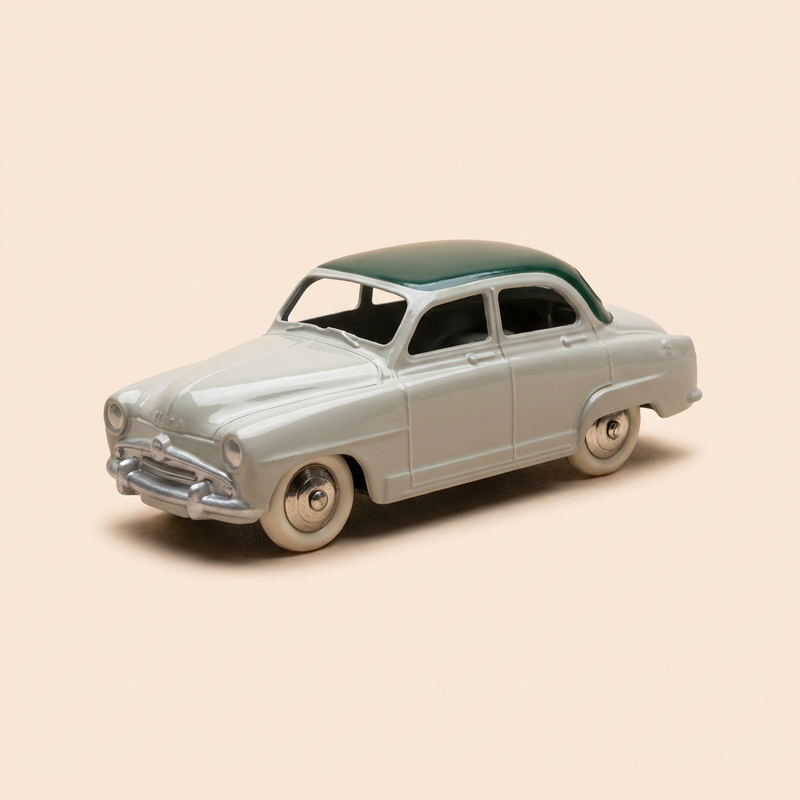 Simca 9 Aronde grigia con tetto verde - Dinky-Toys (Edizioni Atlas) - N°24 U