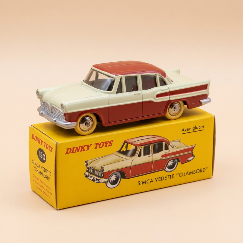 Simca Vedette Chambord - Dinky-Toys (Editions Atlas) - N°24 K (con pneumatici gialli)