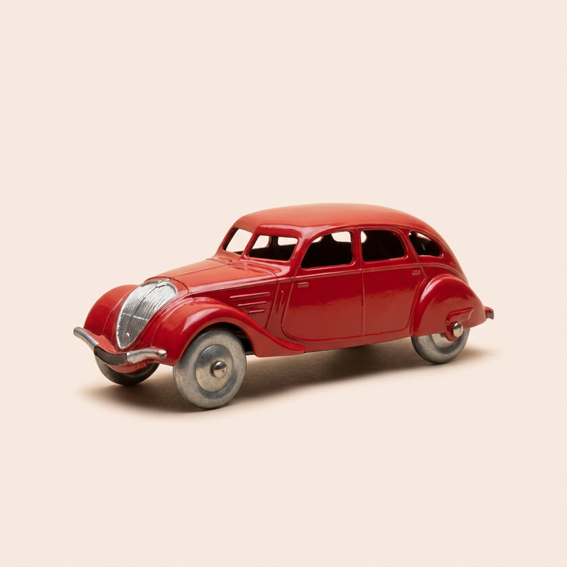 Peugeot 402 Vermelho Escuro - Dinky-Toys (Editions Atlas) - N°24K