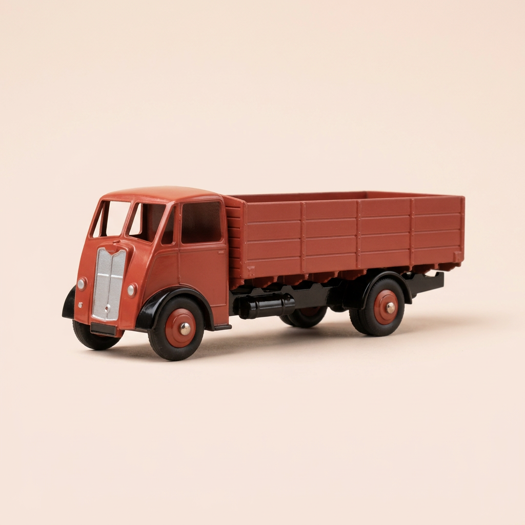 Camion GUY "4 ton Lorry" marron - DAN-TOYS référence  DAN-247 (Editions Atlas)