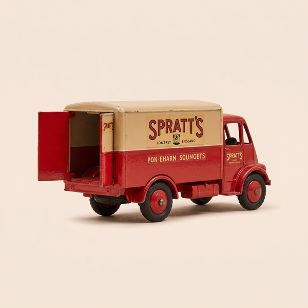 Camion GUY Van rouge et beige - Dinky-toys N°917 (Editions Atlas)