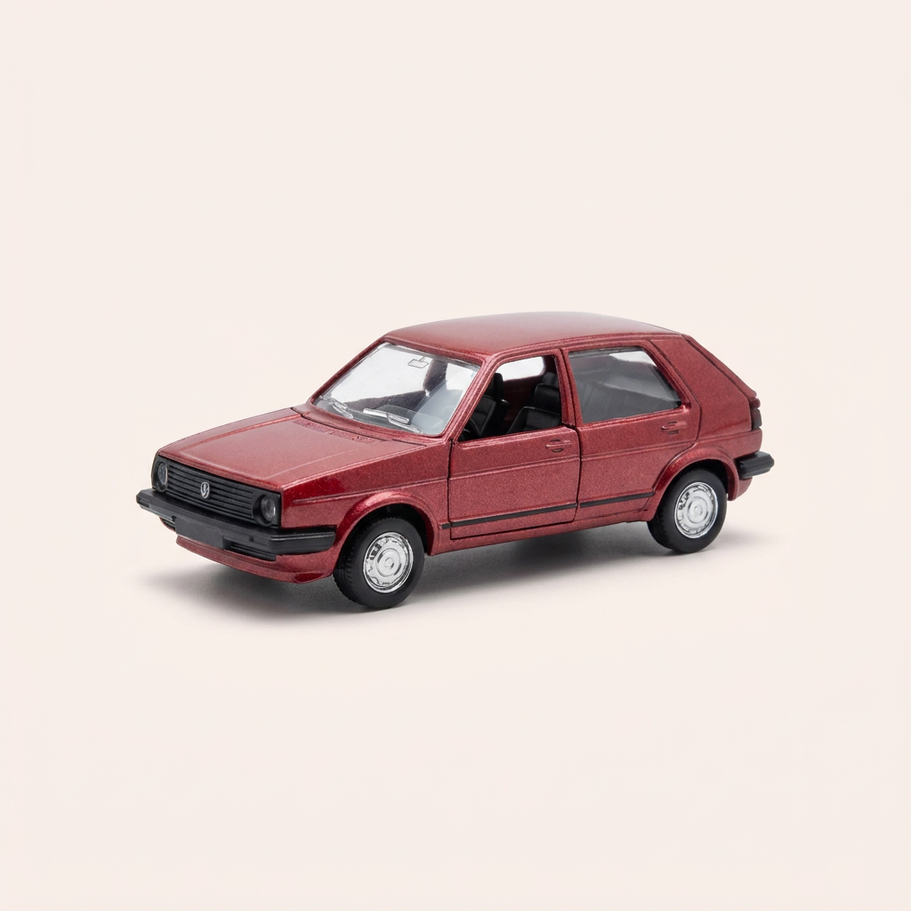 Volkswagen Golf bordeaux - SCHABAK Model (fabriquant allemand)