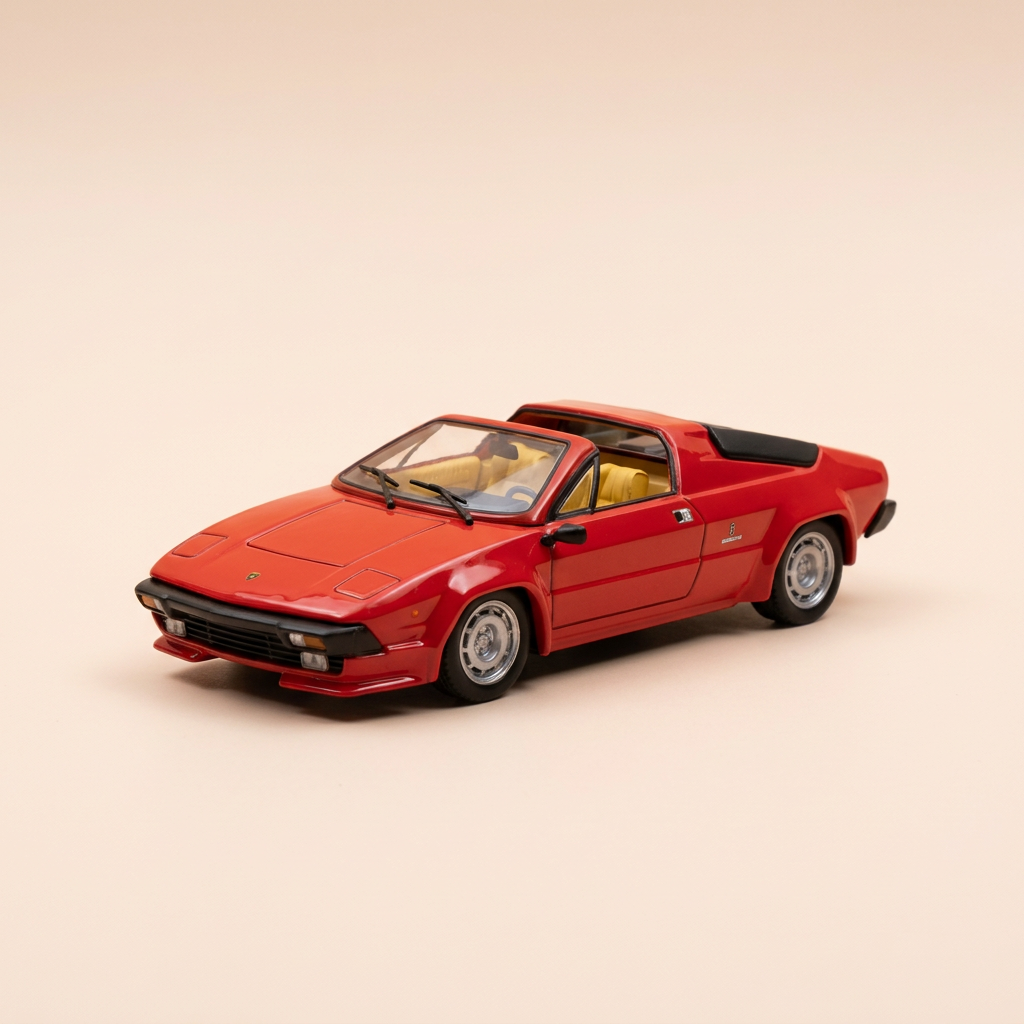 Lamborghini Jalpa P 350 czerwona z 1981 roku