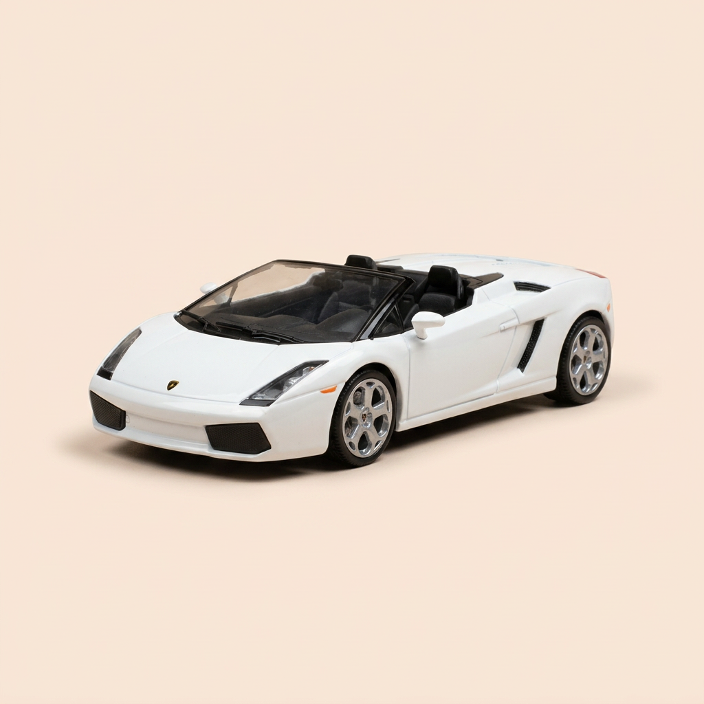 Lamborghini Gallardo Spyder blanche de 2005