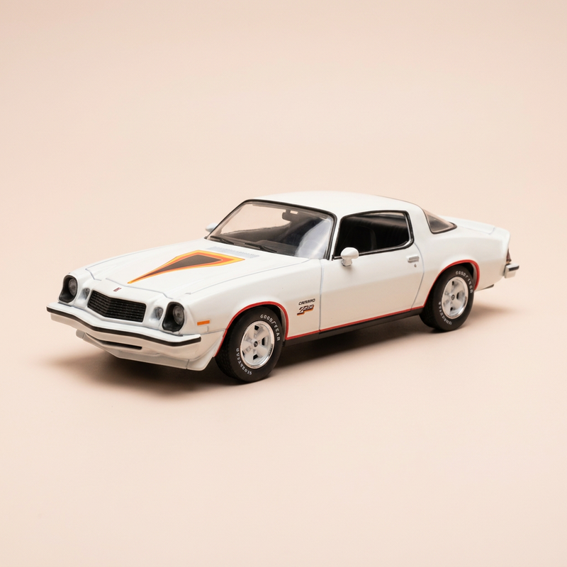 Chevrolet Camaro Z28 blanca de 1977