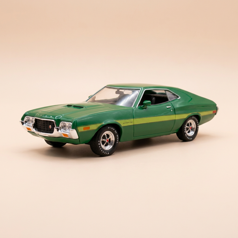 1972 Green Ford Gran Torino Sport (American Car)