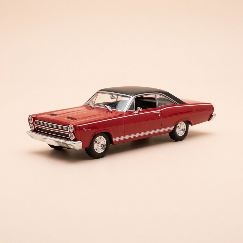 1966 Mercury Cyclone Red with Black Roof (American Car)