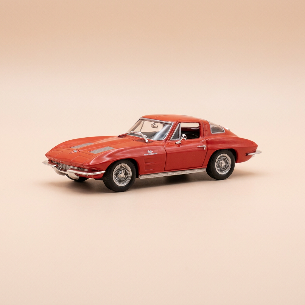 Chevrolet Corvette C2 Sting Ray Coupé rout de 1963 (amerikanescht Auto)