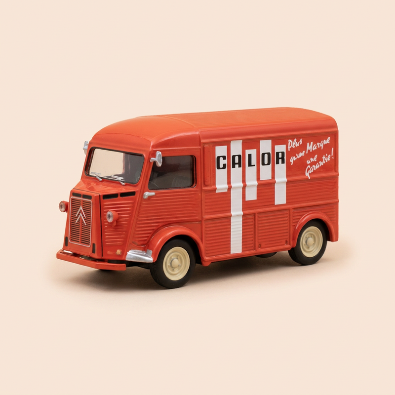 Citroën Type H Orange with CALOR Advertising (Vehicle without Protection)