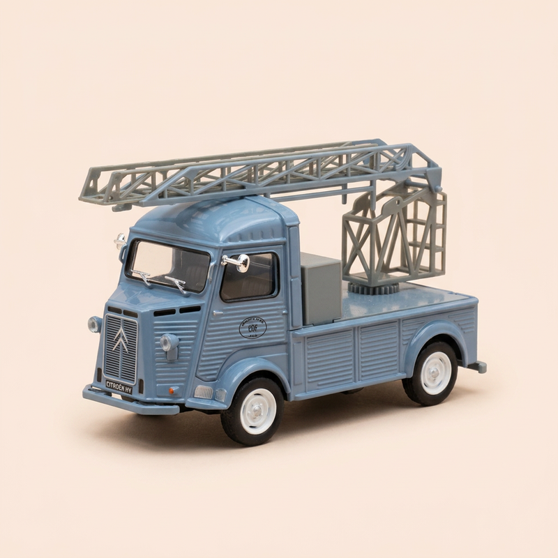 Citroën Typ HY blo vun 1963 - 1500 Kg plateau-cabine EDF (Fahrzeug ouni Schutz an mat 1 Réckspigel wénk)