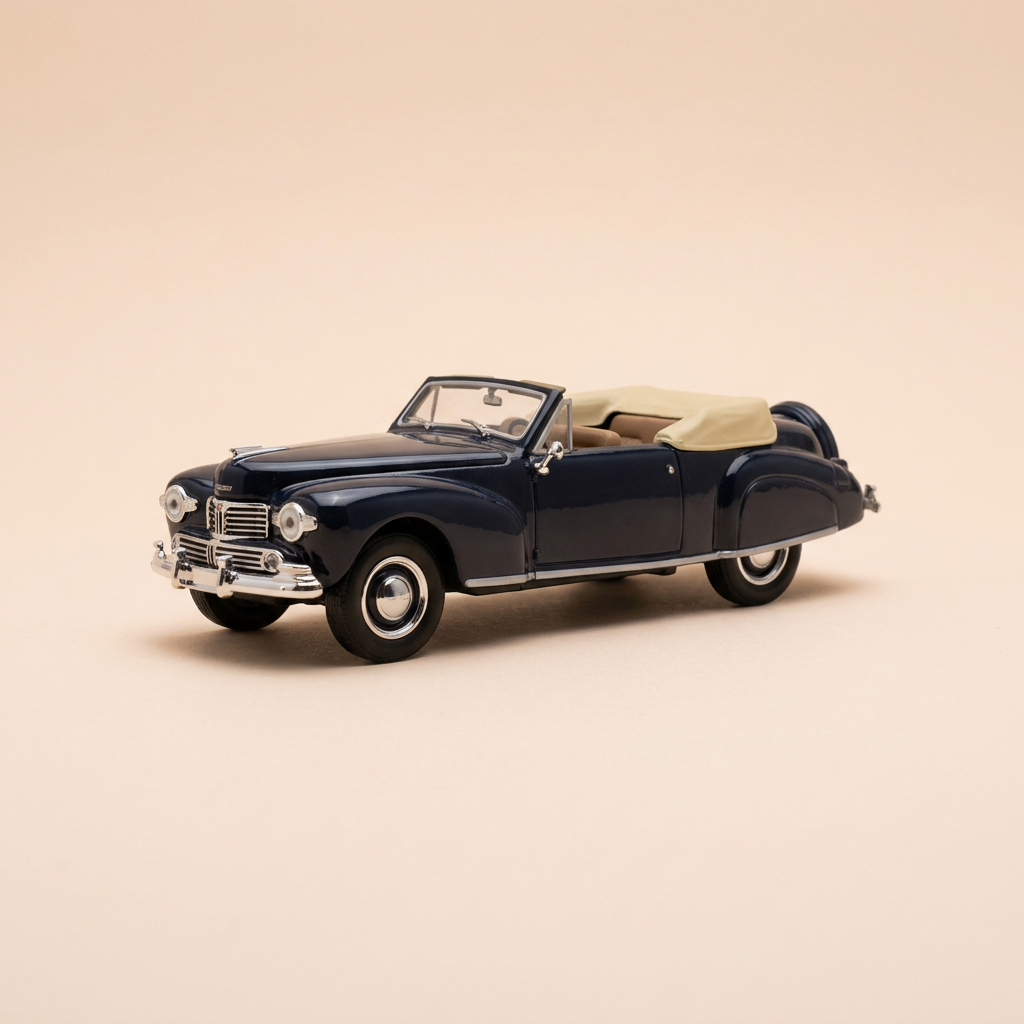 Dark Blue Lincoln Continental (American Car) - Del Prado