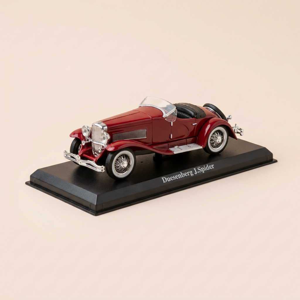 Duesenberg J. Spider bordeaux (voiture américaine) - Del Prado