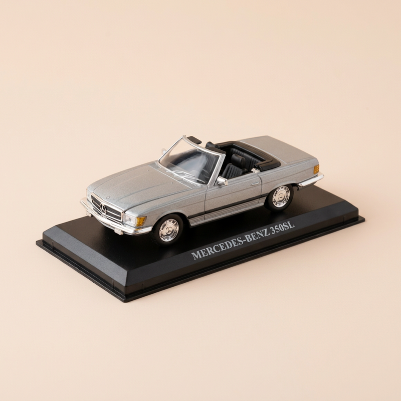 Mercedes-Benz 350 SL grise - Del Prado