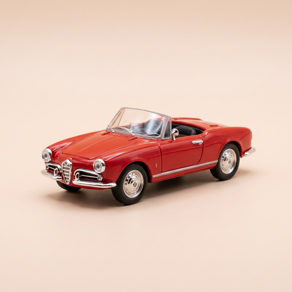 Alfa Romeo Giulietta Cabriolet Rot - Del Prado