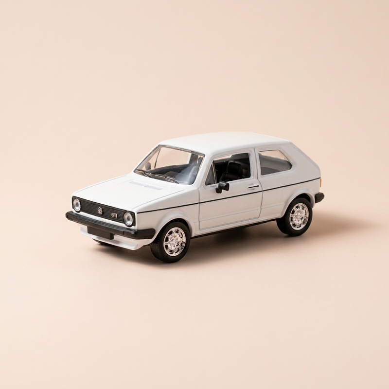 Volkswagen Golf GTI blanche - Del Prado