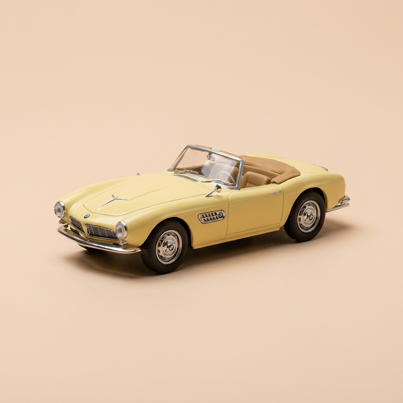 BMW 507 beige/jaune pâle