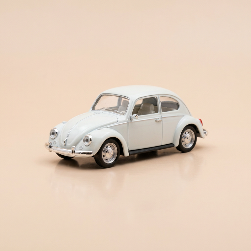 Volkswagen Beetle blanche - Del Prado