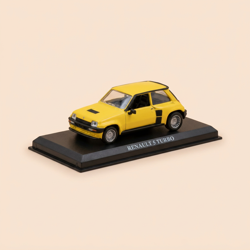 Renault 5 turbo jaune - Del Prado