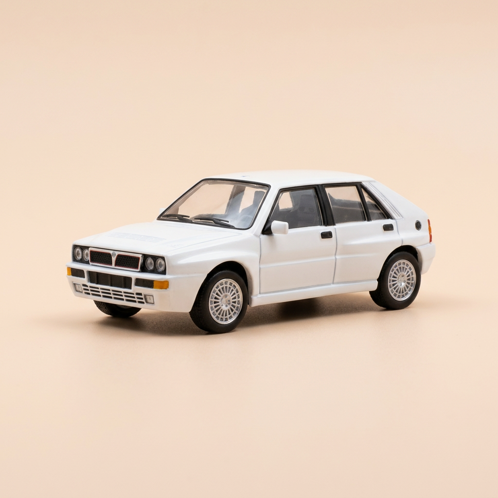 Lancia Delta HF Intégrale blanche - Del Prado