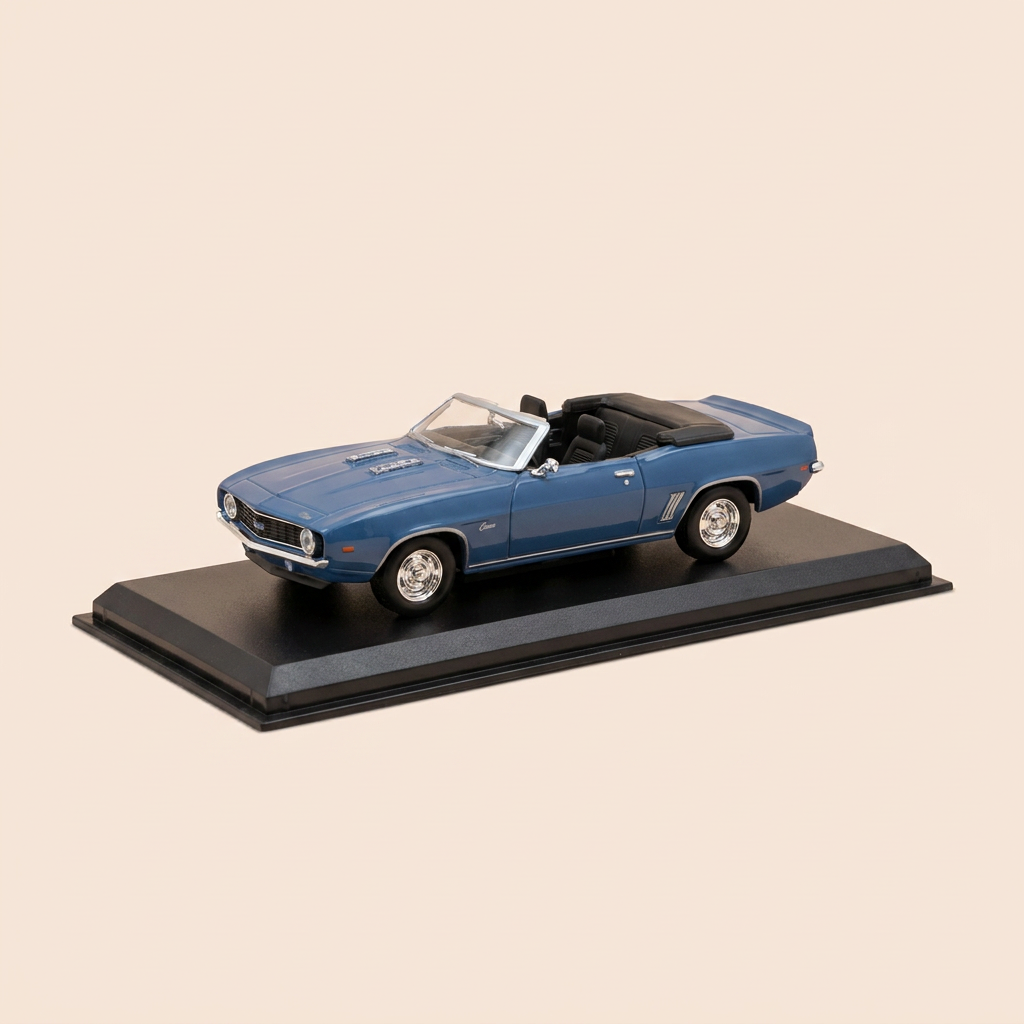 Chevrolet Camaro bleue de 1969 - Del Prado