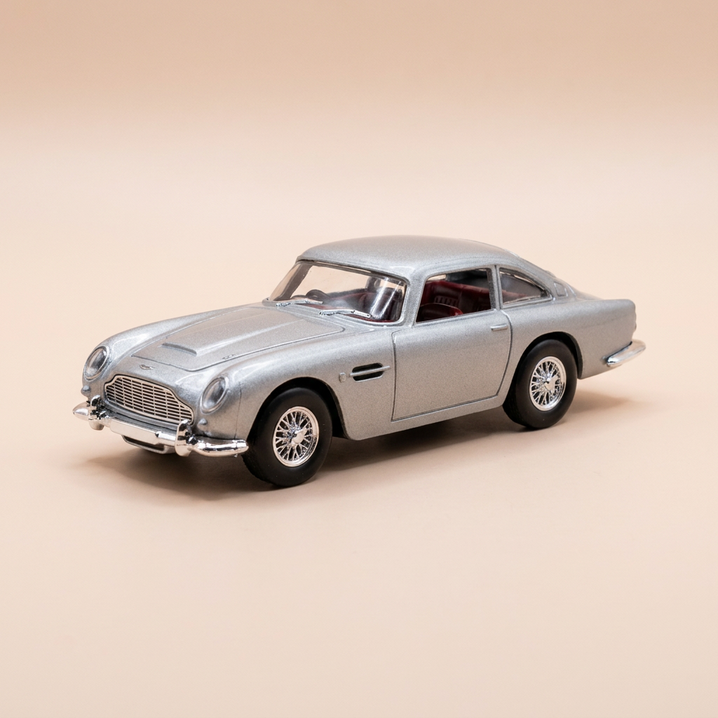 Aston Martin grise - Del Prado