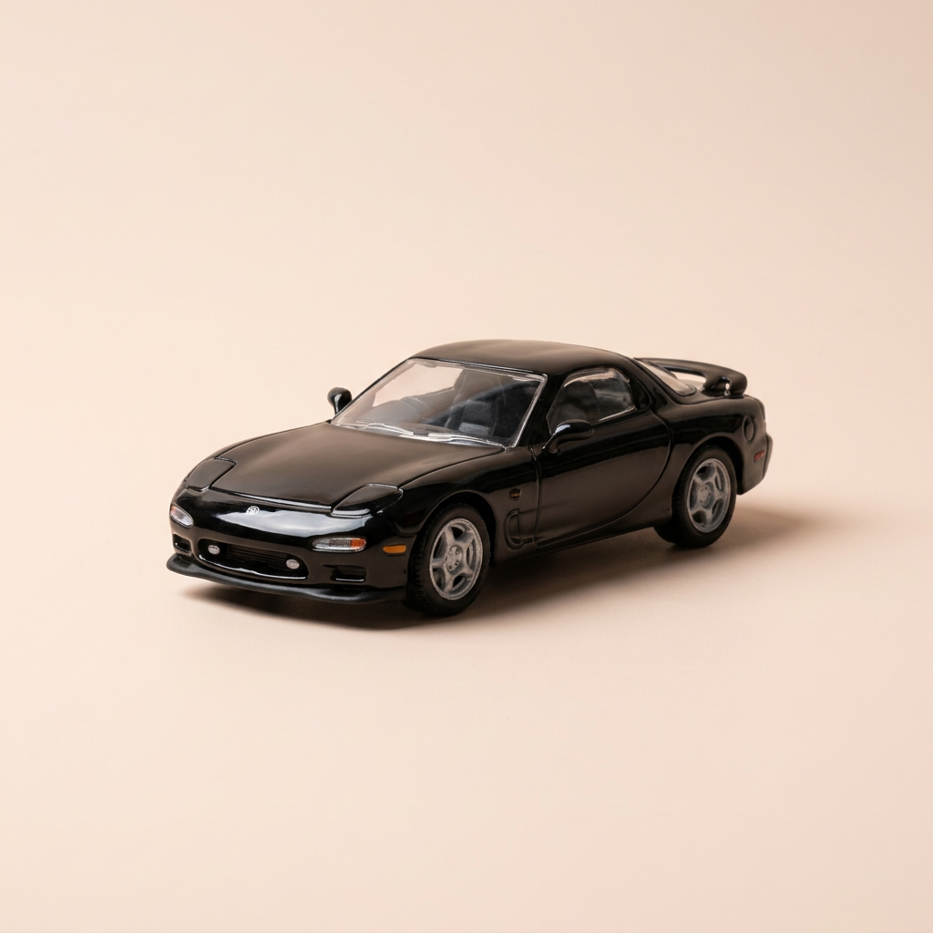 Mazda RX-7 noire - Del Prado