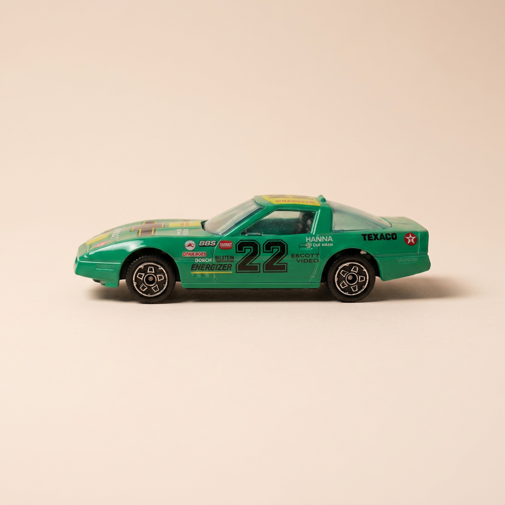 Chevrolet Corvette verte numéro 22 - BURAGO référence 4152