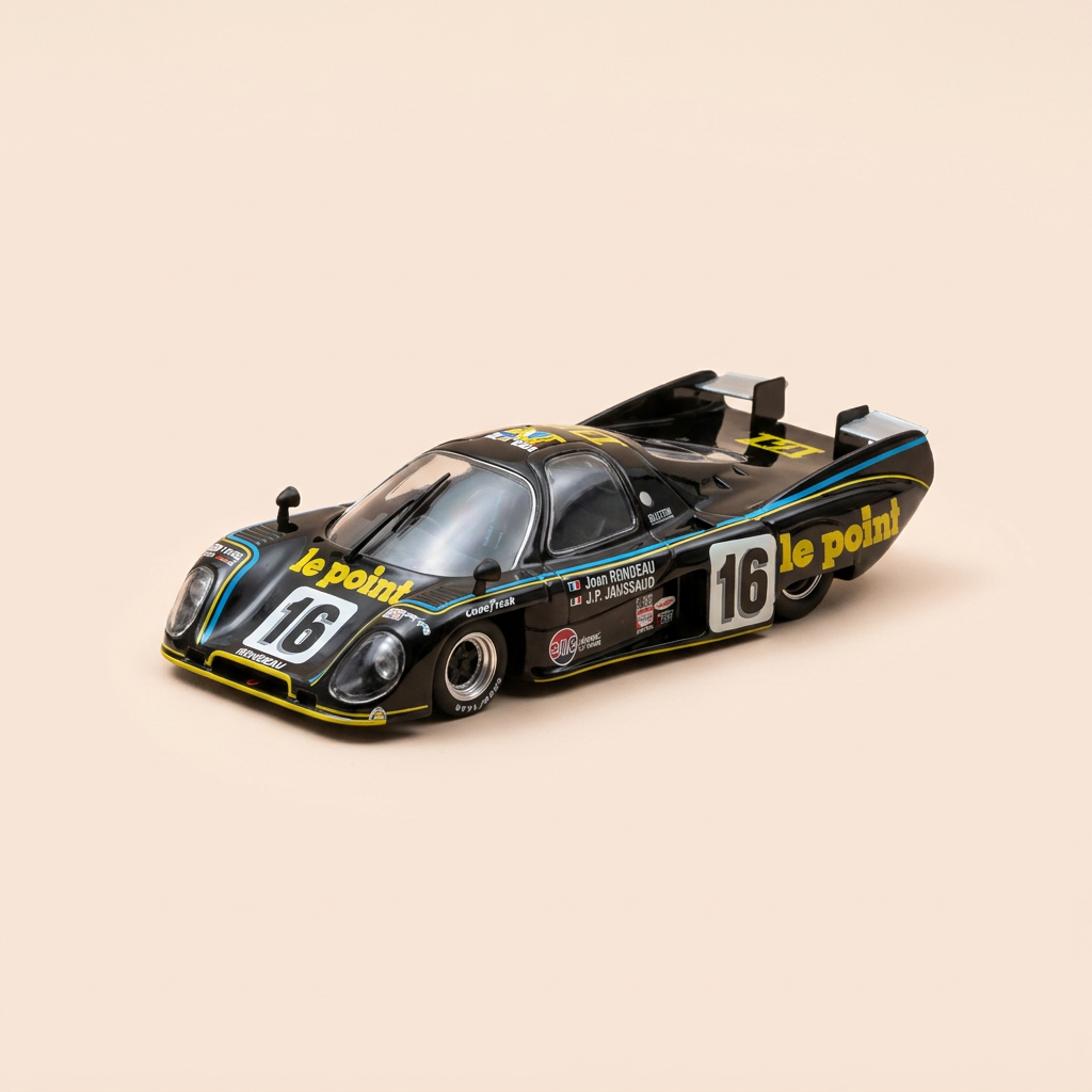 Rondeau M379B noire numéro 16 - 24 heures du Mans de 1980 (blister)
