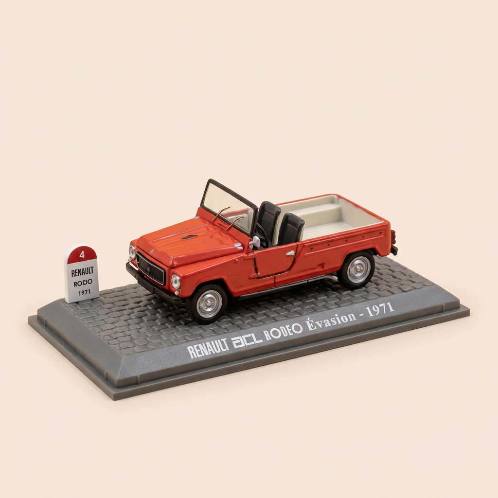 Renault ACL Rodéo Evasion rouge de 1971