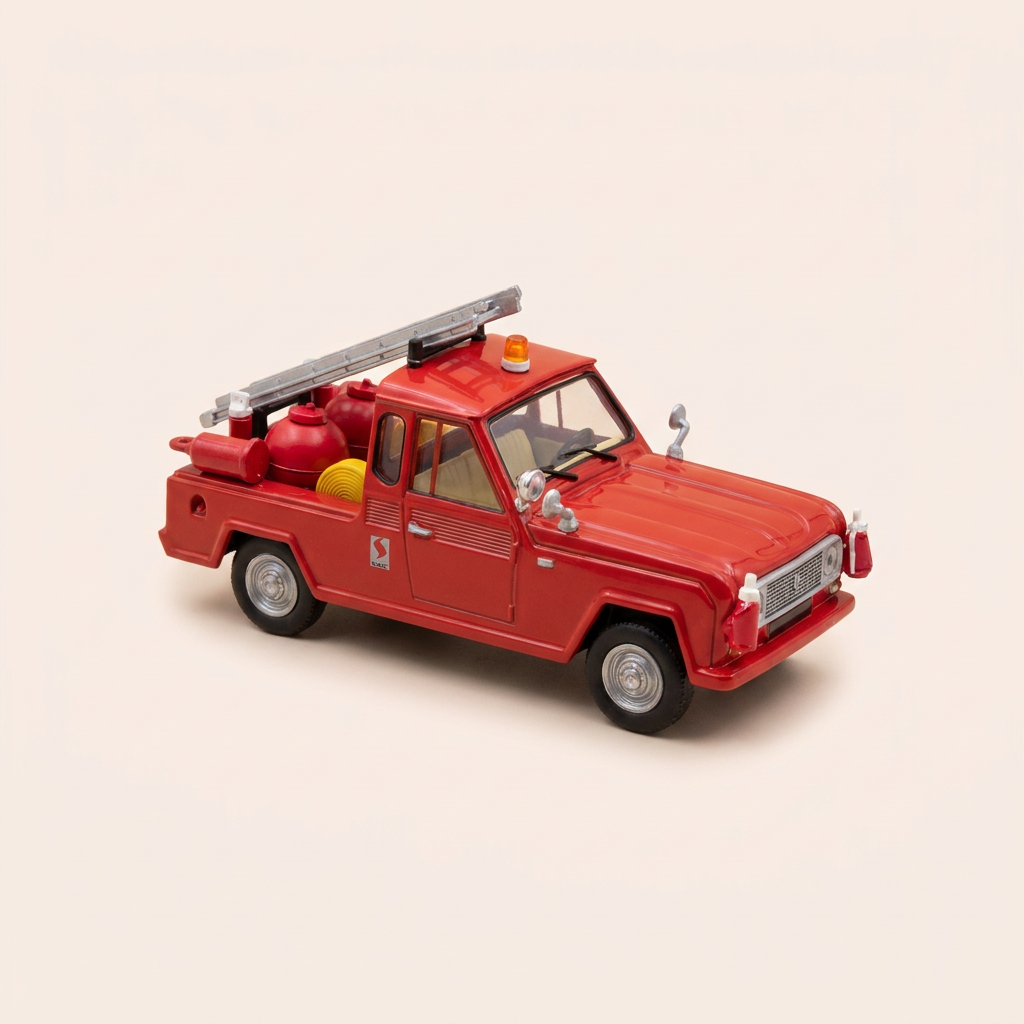 Renault Arnault K5T Toundra rouge foncée - sapeurs-pompiers de Montléry