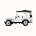 Photo professionnelle de la voiture miniature Hotchkiss Jh102 De 1960 Jeep - Image clean haute qualité