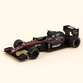 Photo professionnelle de la voiture miniature Hrt F110 De 2010 Formule 1 - Image clean haute qualité