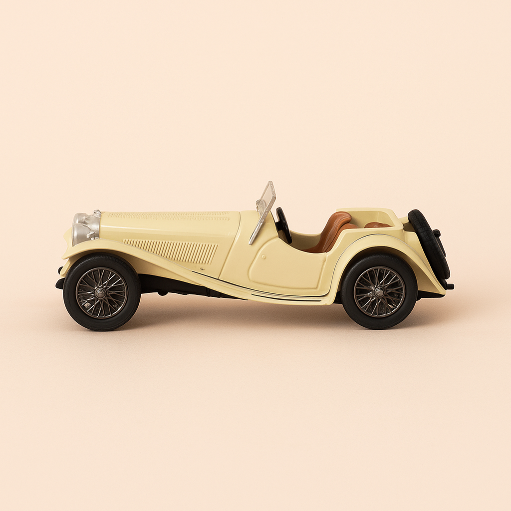 Jaguar SS-100 beige/crema