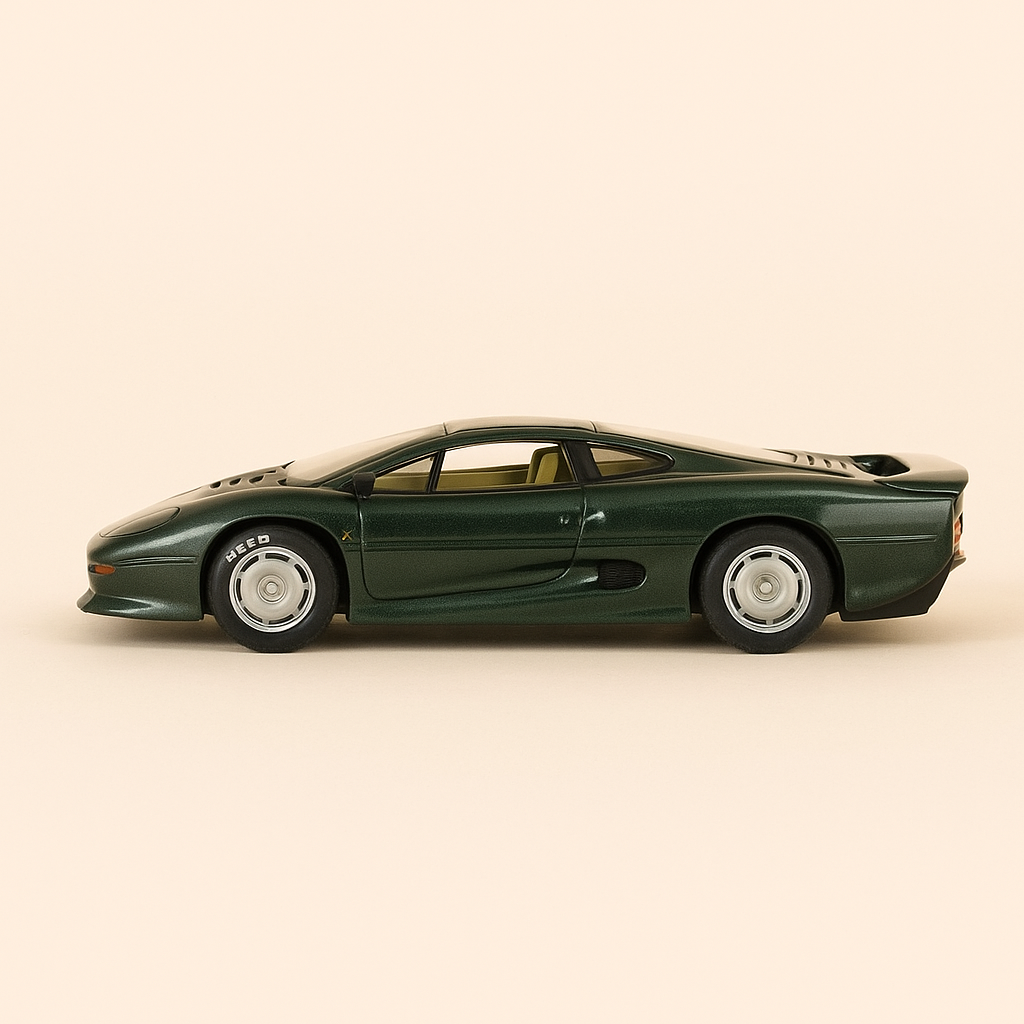 Jaguar XJ 220 verde scuro (Collezione Detailcars)