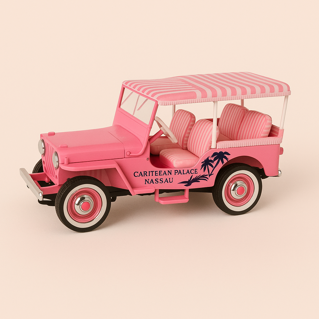 Jeep Surrey rosa del 1960