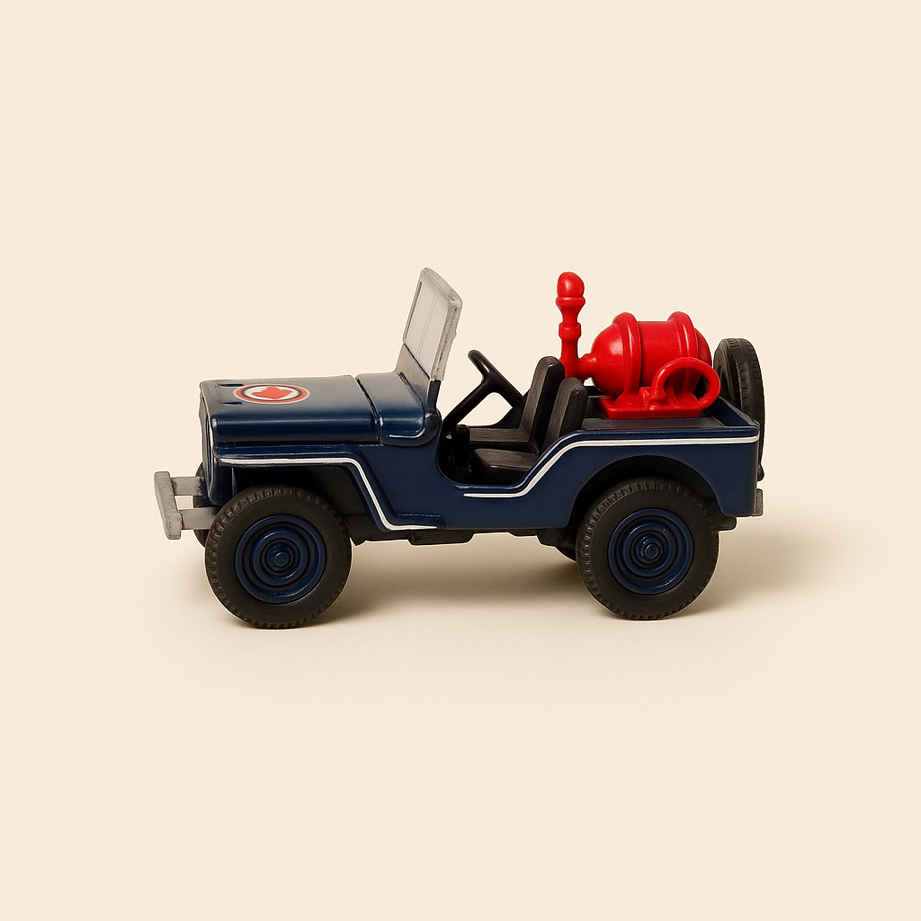 Jeep WILLYS blo GENDARMERIE
