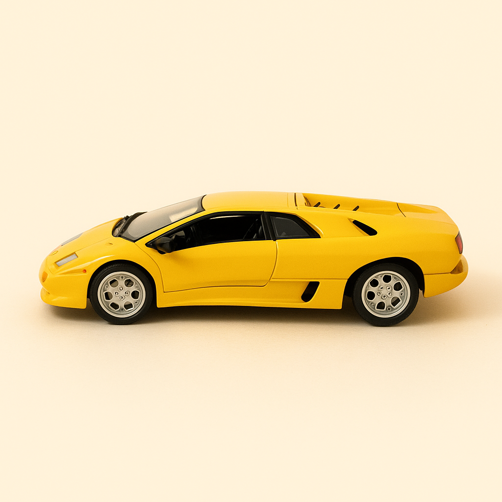 Yellow Lamborghini Diablo