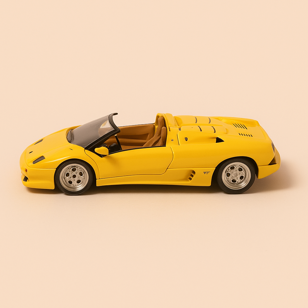 Yellow Lamborghini Diablo Roadster (DetailCars collection)
