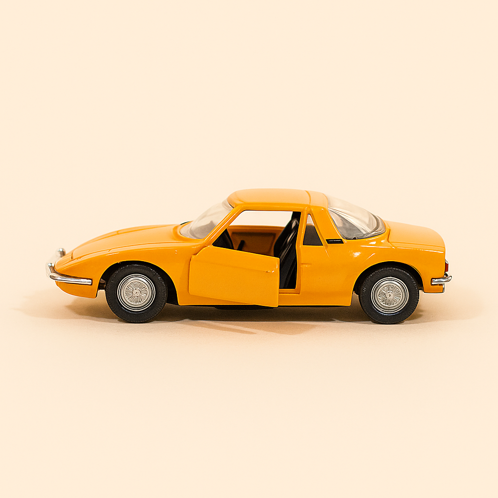 Orange Matra M530 vun 1970