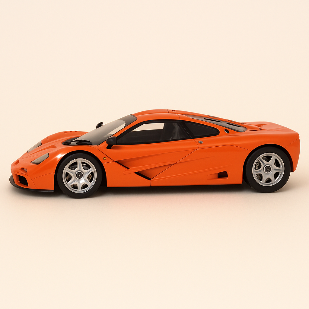 McLaren F1 GTR orange