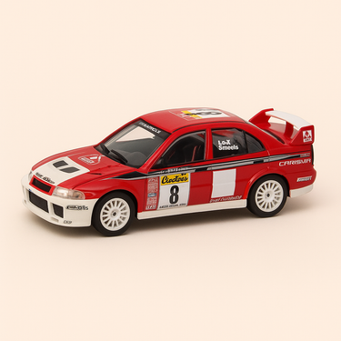 Photo professionnelle de la voiture miniature Mitsubishi Skm194 Carisma Gt Rallye De Monte Carlo De 2001 - Image clean haute qualité