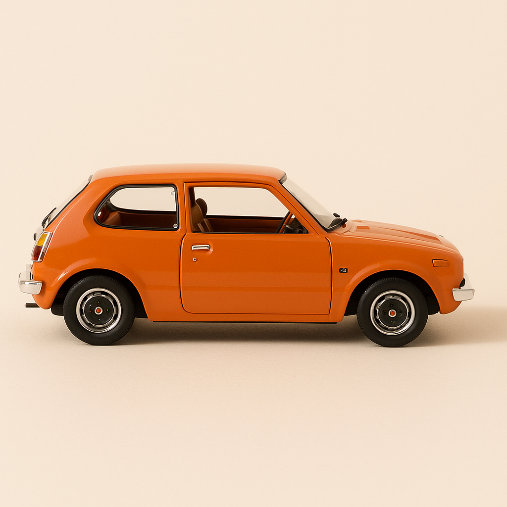 Honda Civic RS Naranja 1974 (escala 1/24)