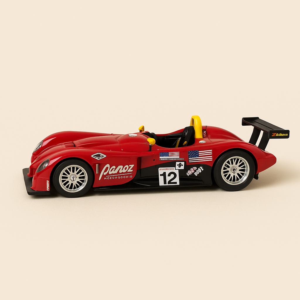 Panoz LMP-1 Roadster S vermelho número 12 (24 Horas de Le Mans 2000)