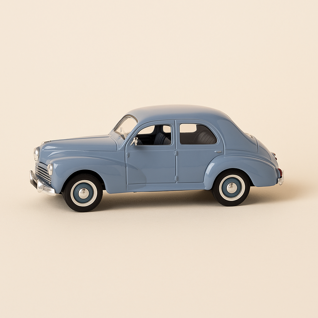 Peugeot 203 bleue de 1954 (Solido référence 4546)