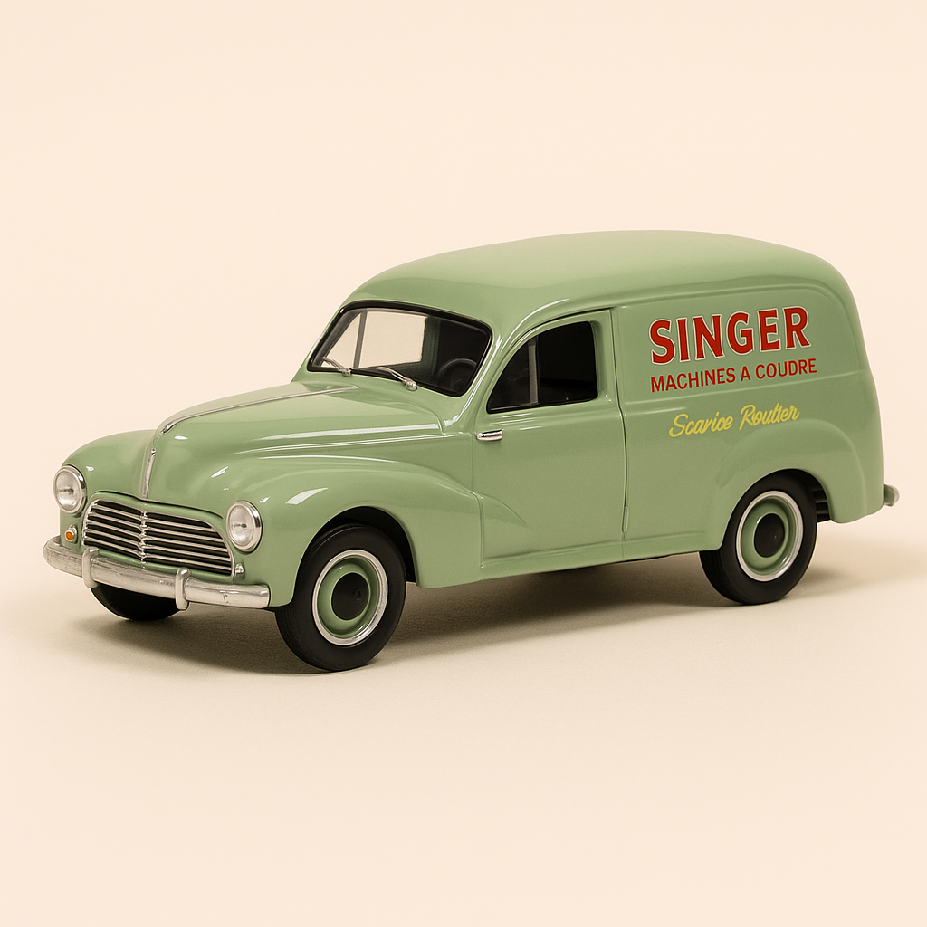 Grénge Peugeot 203 mat SINGER Reklam