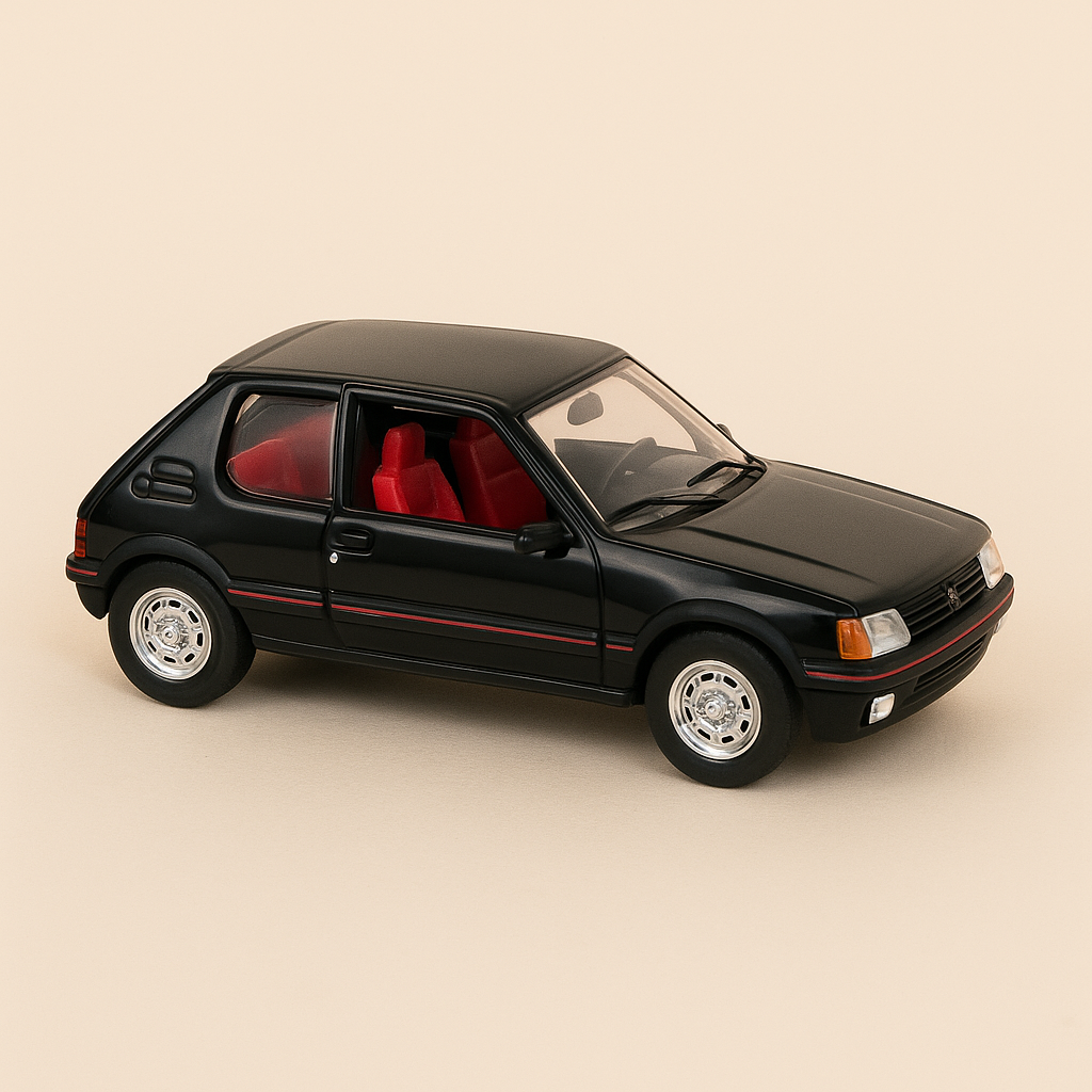 Peugeot 205 GTI schwaarz (Solido Referenz 1842)