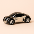 Photo professionnelle de la voiture miniature Peugeot 4002 Noire Et Beige - Image clean haute qualité