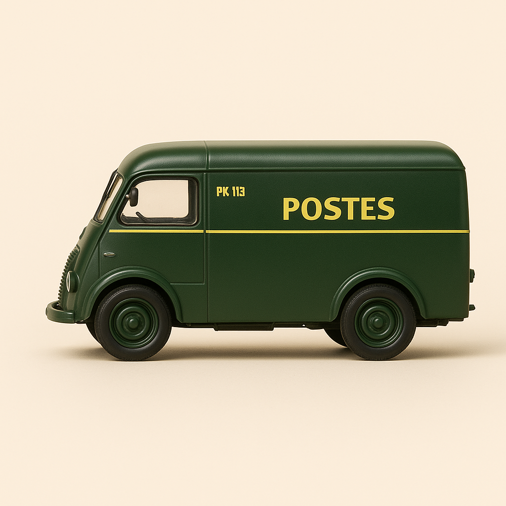 Peugeot DMA vert foncé de 1946 La Poste - PTT