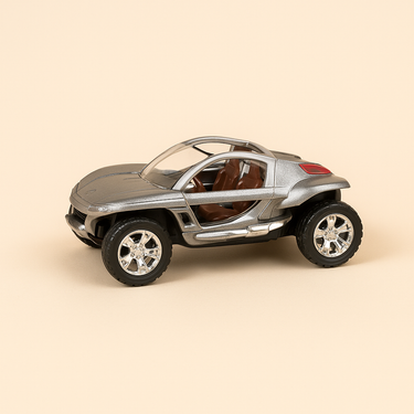 Photo professionnelle de la voiture miniature Peugeot Hoggar Grise - Image clean haute qualité
