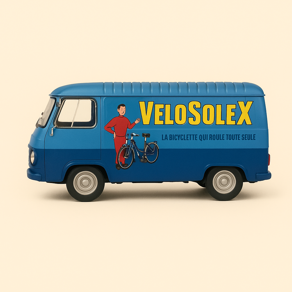 Peugeot J7 blo mat VELOSOLEX Reklam